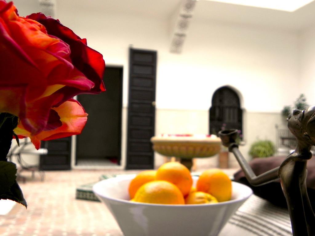Riad Chez L'Africain Marrakesh Exteriör bild