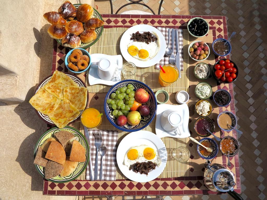 Riad Chez L'Africain Marrakesh Rum bild