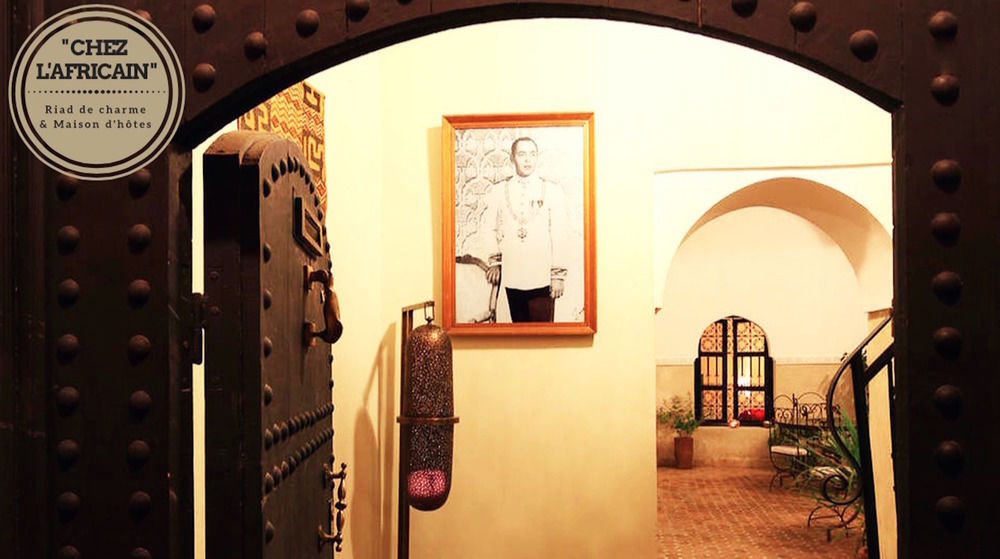 Riad Chez L'Africain Marrakesh Exteriör bild